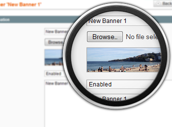 dynamic web banner