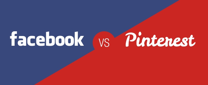 Facebook vs. Pinterest Infographic