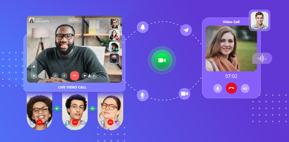 Video call app features