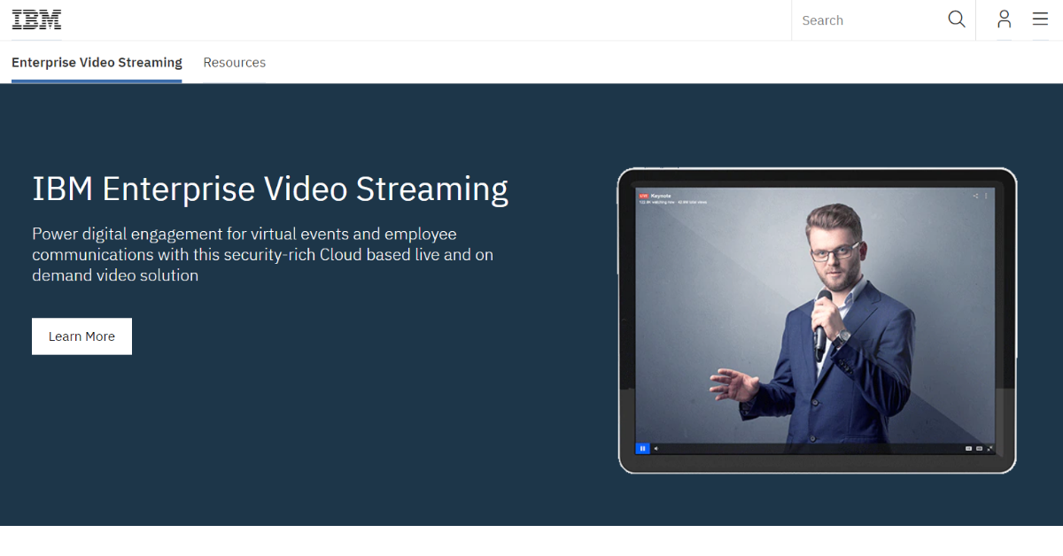 IBM Enterprise Video Streaming