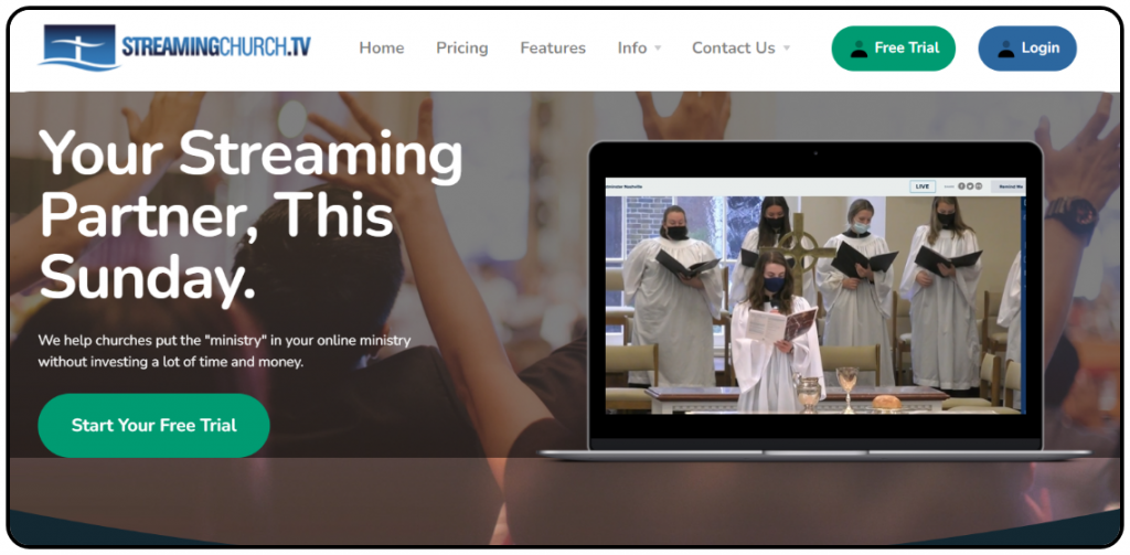 church live streaming solutions