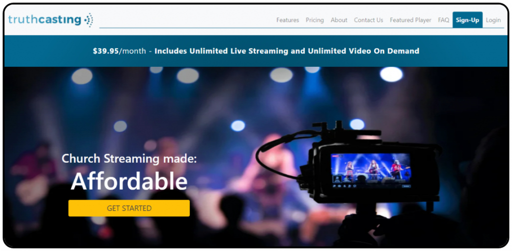 church streaming services