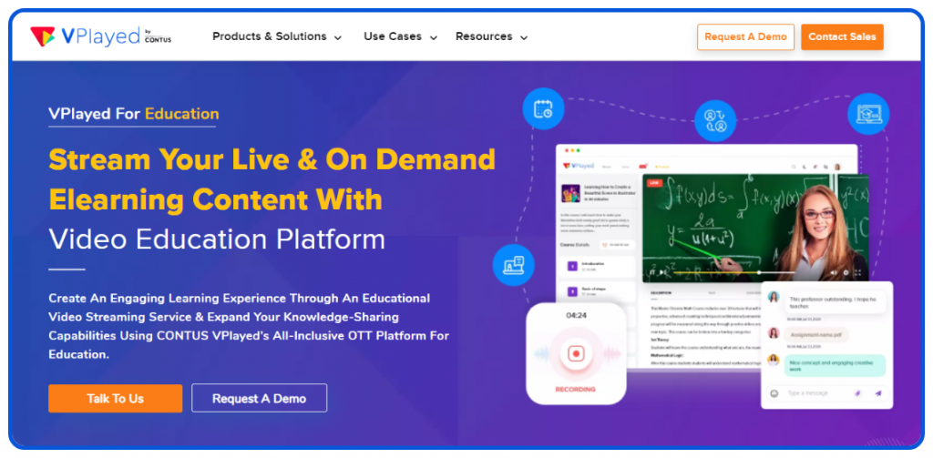 video platform for education