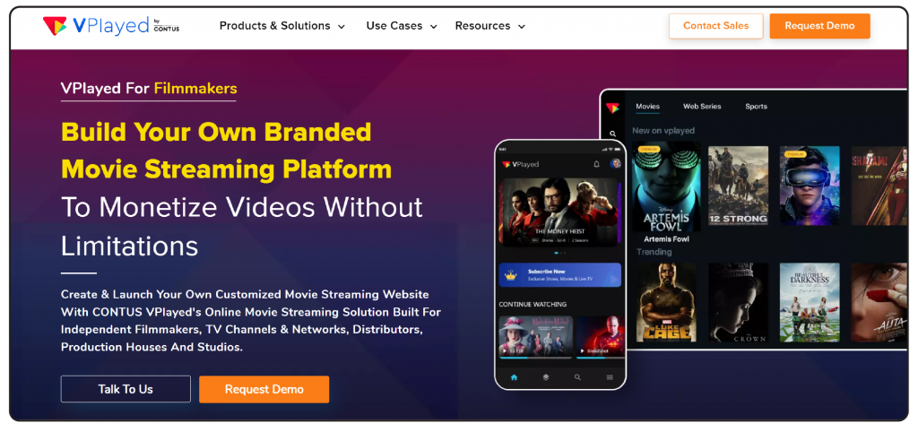 create your own movie streaming website