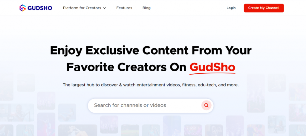 GudSho, Premium Video Monetization Platform